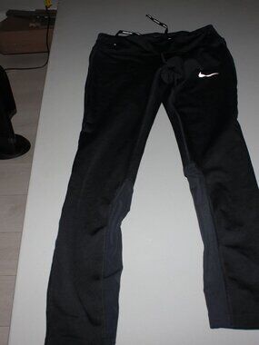 Black Nike Dri Fit Running Pants Size Small